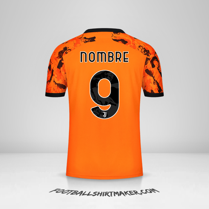 Camiseta Juventus FC Cup 2020/21 Tercera -  nombre - 9