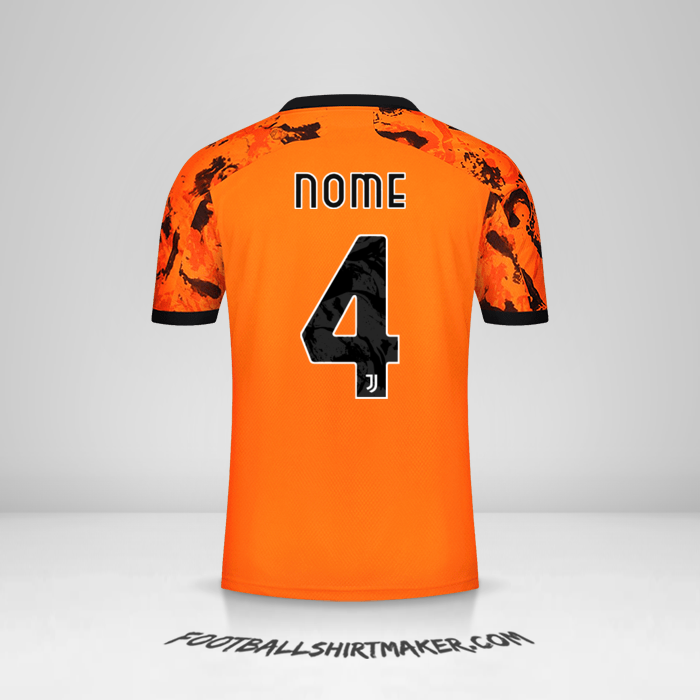 Camisa Juventus FC Cup 2020/21 Terceira -  nome - 4