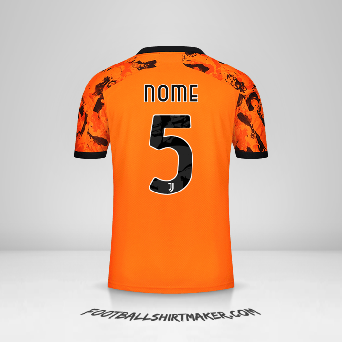 Camisola Juventus FC Cup 2020/21 Terceira -  nome - 5