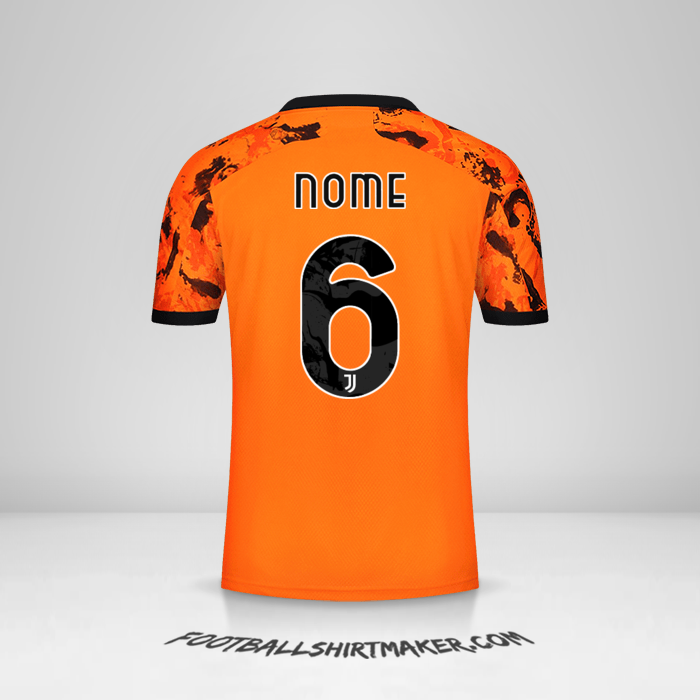Maglia Juventus FC Cup 2020/21 Terza -  nome - 6