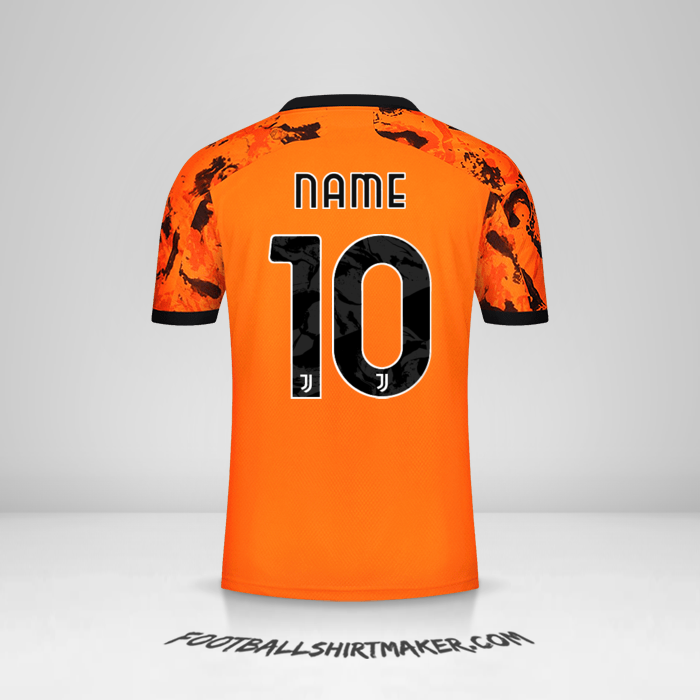 Shirt Juventus FC Cup 2020/21 Third -  name - 10