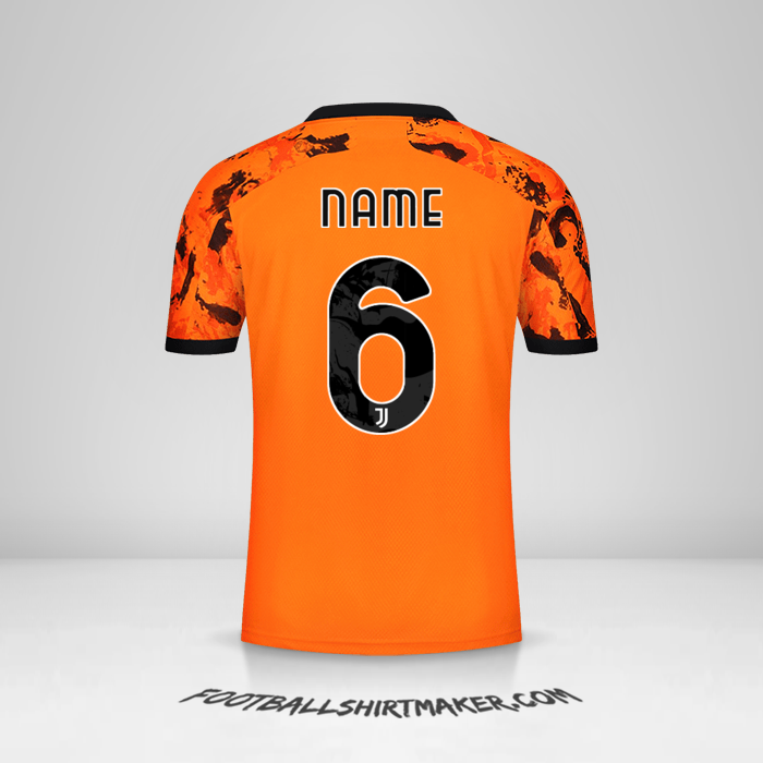 Trikot Juventus FC Cup 2020/21 Dritte -  name - 6