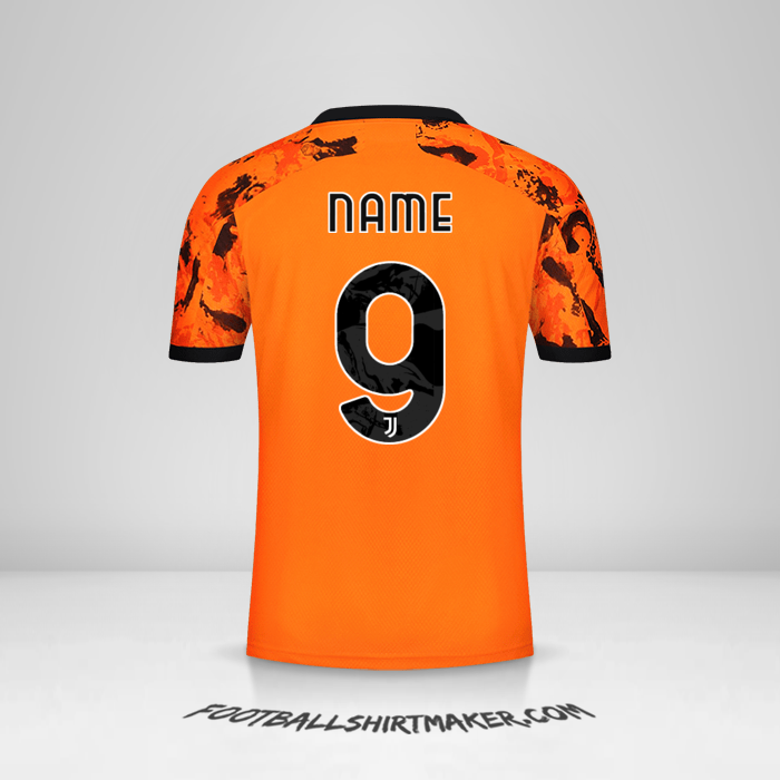 Trikot Juventus FC Cup 2020/21 Dritte -  name - 9