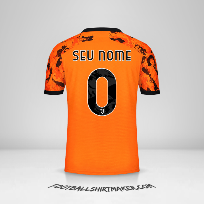 Camisa Juventus FC Cup 2020/21 III -  seu nome - 0
