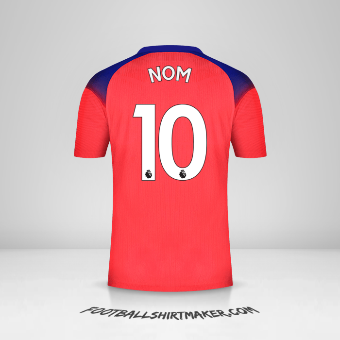 Maillot Chelsea 2020/21 Troisième -  nom - 10