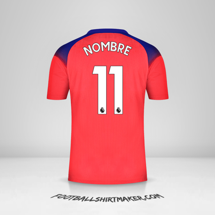 Jersey Chelsea 2020/21 Tercera -  nombre - 11