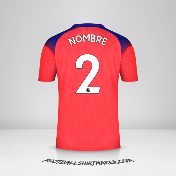 Camiseta Chelsea 2020/21 Tercera -  nombre - 2