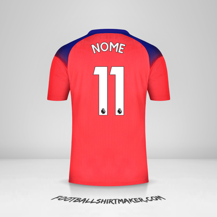 Camisola Chelsea 2020/21 Terceira -  nome - 11