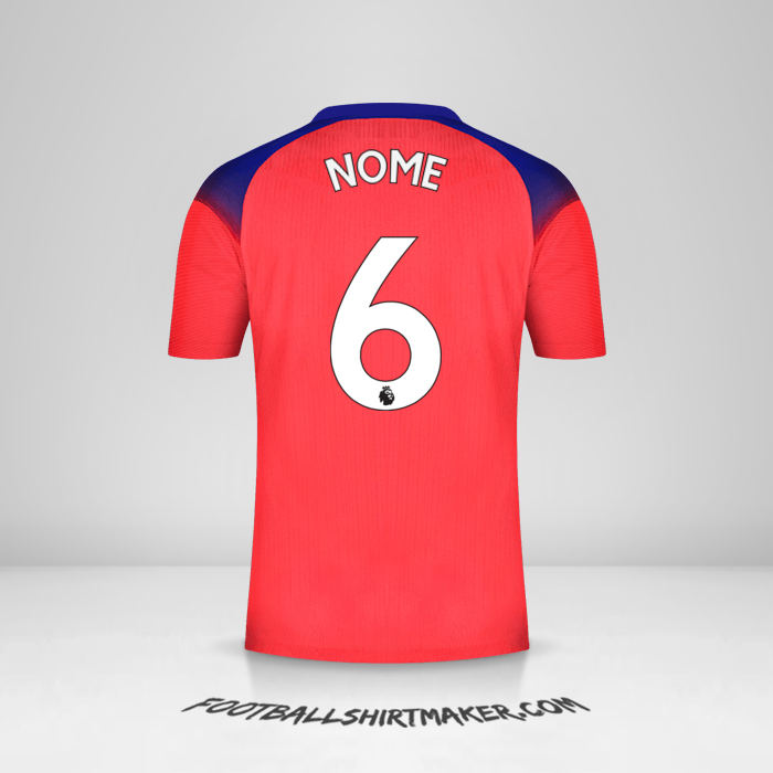 Maglia Chelsea 2020/21 Terza -  nome - 6