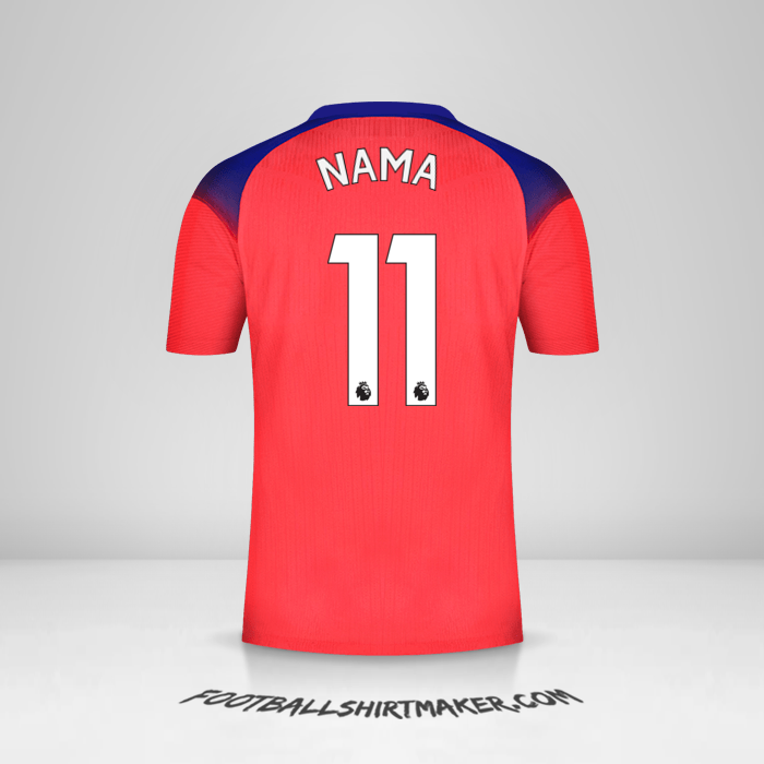 Jersey Chelsea 2020/21 Ketiga -  nama - 11