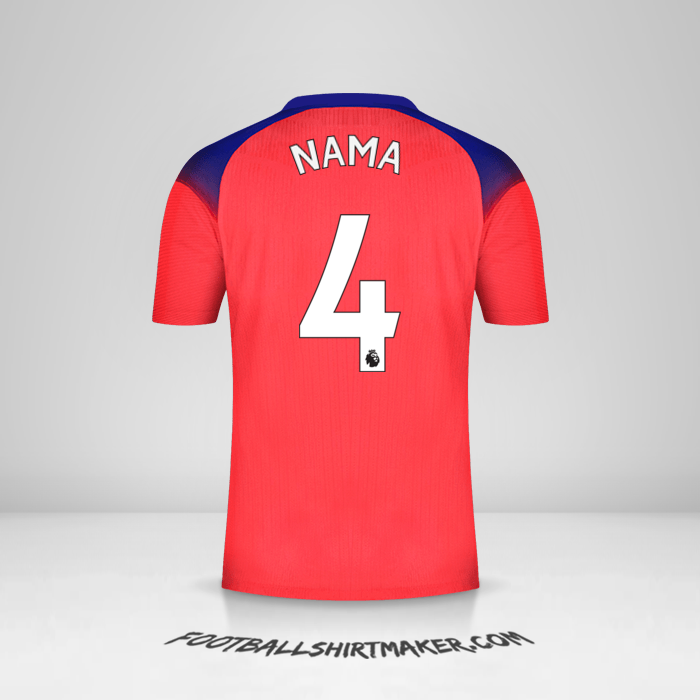 Jersey Chelsea 2020/21 Ketiga -  nama - 4