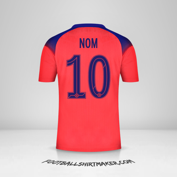 Maillot Chelsea Cup 2020/21 Troisième -  nom - 10