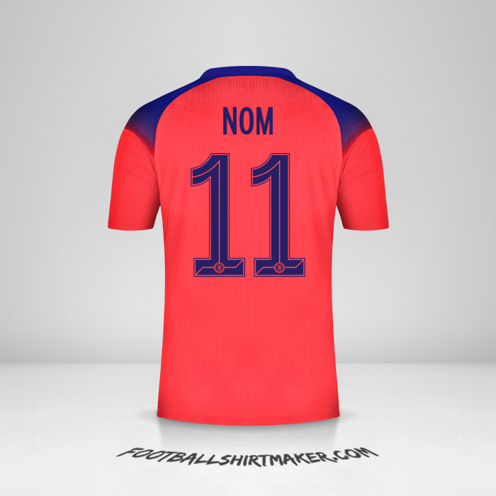 Maillot Chelsea Cup 2020/21 Troisième -  nom - 11