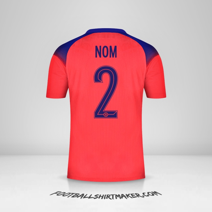 Maillot Chelsea Cup 2020/21 Troisième -  nom - 2