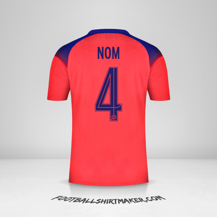 Maillot Chelsea Cup 2020/21 Troisième -  nom - 4