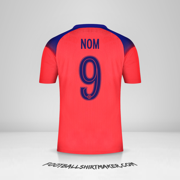 Maillot Chelsea Cup 2020/21 Troisième -  nom - 9
