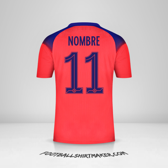 Jersey Chelsea Cup 2020/21 Tercera -  nombre - 11