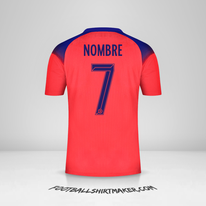 Jersey Chelsea Cup 2020/21 Tercera -  nombre - 7
