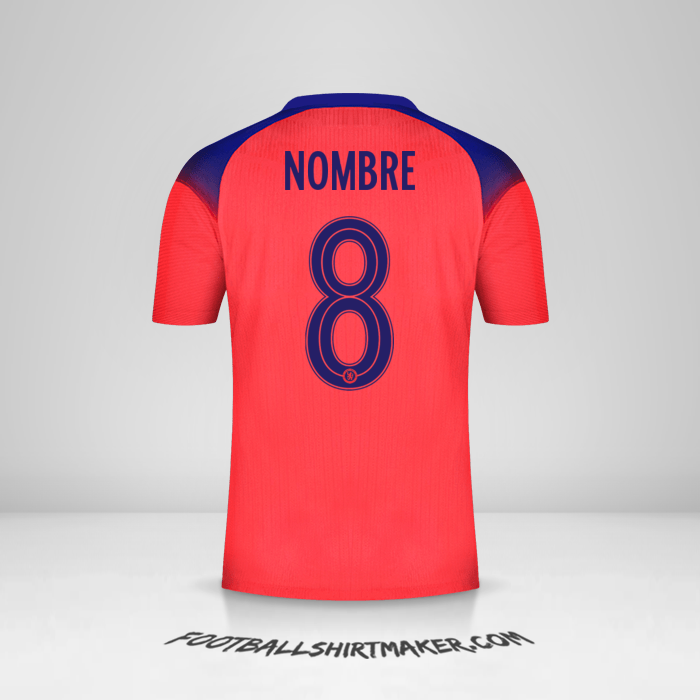 Jersey Chelsea Cup 2020/21 Tercera -  nombre - 8