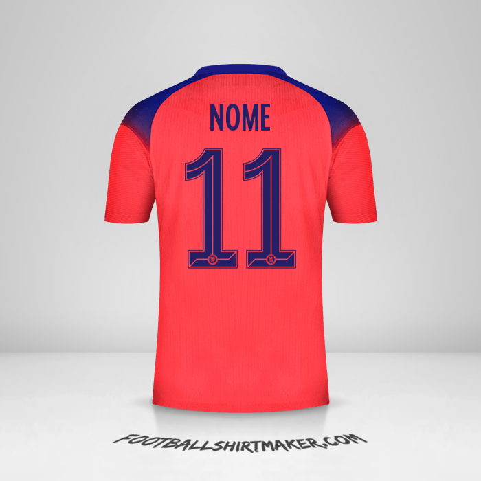 Maglia Chelsea Cup 2020/21 Terza -  nome - 11