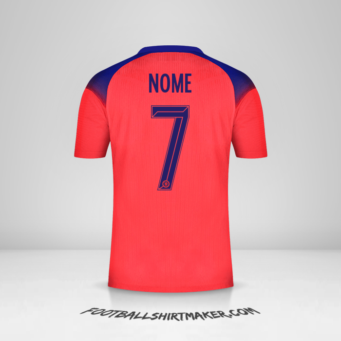 Maglia Chelsea Cup 2020/21 Terza -  nome - 7