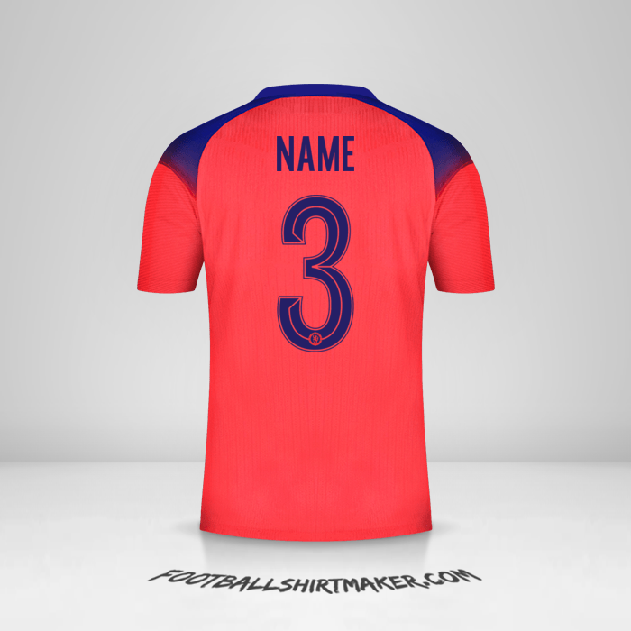 Trikot Chelsea Cup 2020/21 Dritte -  name - 3