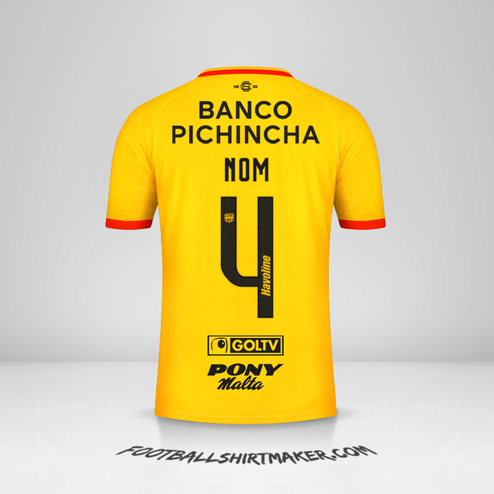 Maillot Barcelona SC 2021 -  nom - 4