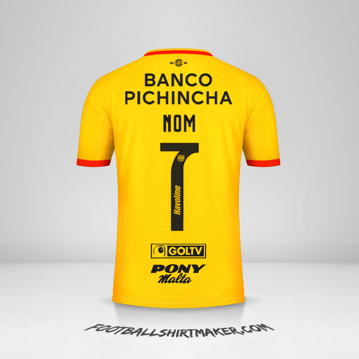 Maillot Barcelona SC 2021 -  nom - 7