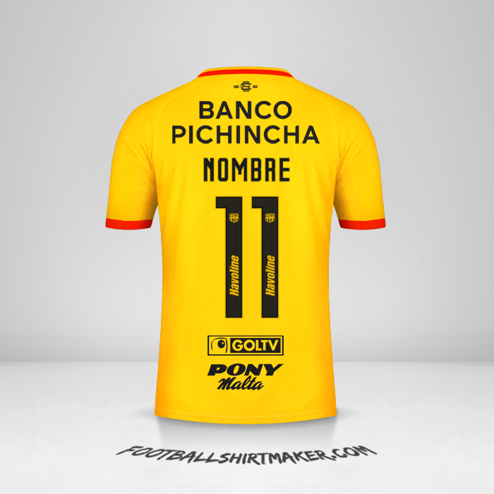 Jersey Barcelona SC 2021 -  nombre - 11