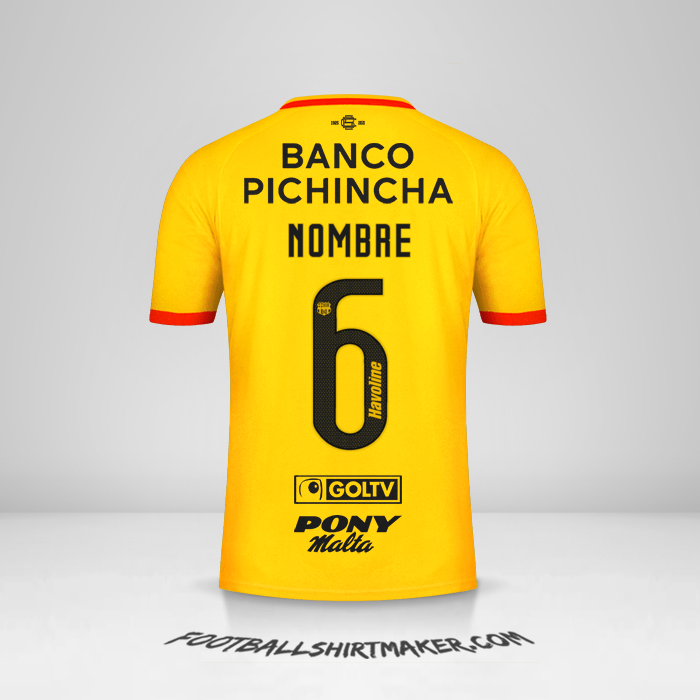 Jersey Barcelona SC 2021 -  nombre - 6