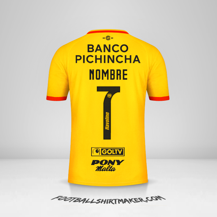 Jersey Barcelona SC 2021 -  nombre - 7