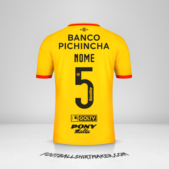 Camisa Barcelona SC 2021 -  nome - 5