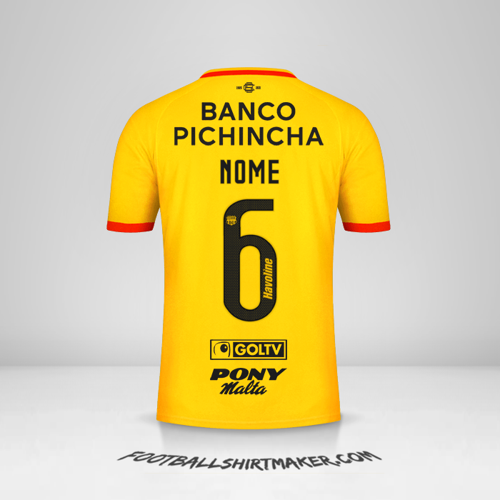 Camisa Barcelona SC 2021 -  nome - 6