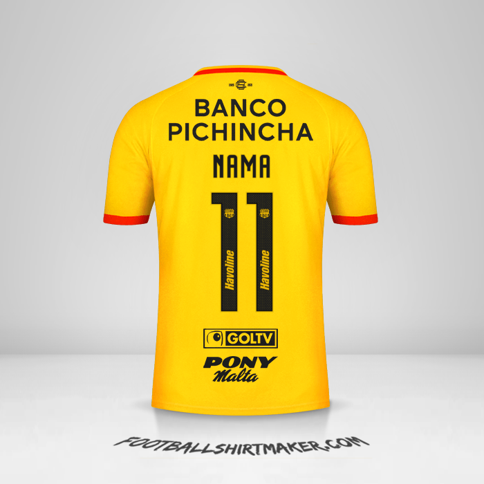 Jersey Barcelona SC 2021 -  nama - 11