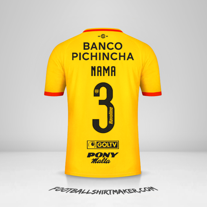 Jersey Barcelona SC 2021 -  nama - 3