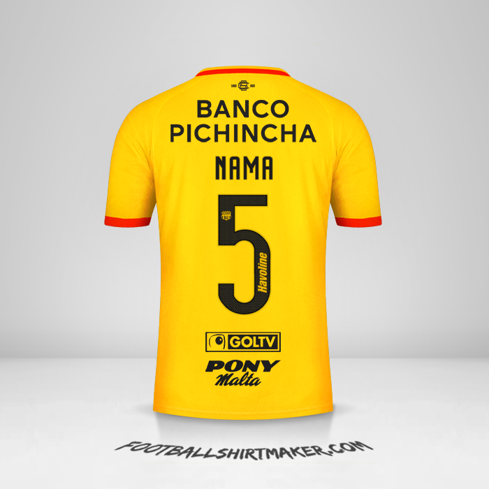 Jersey Barcelona SC 2021 -  nama - 5