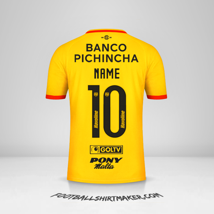 Shirt Barcelona SC 2021 -  name - 10