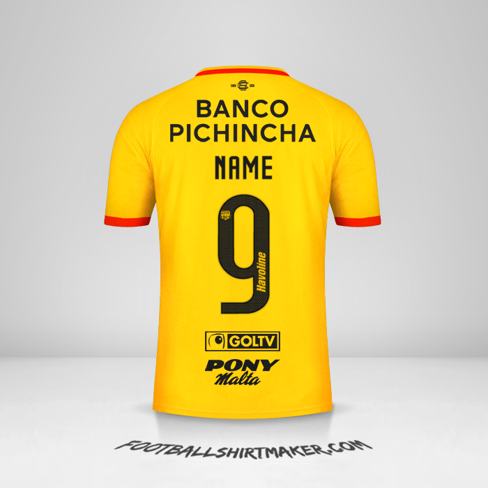 Shirt Barcelona SC 2021 -  name - 9