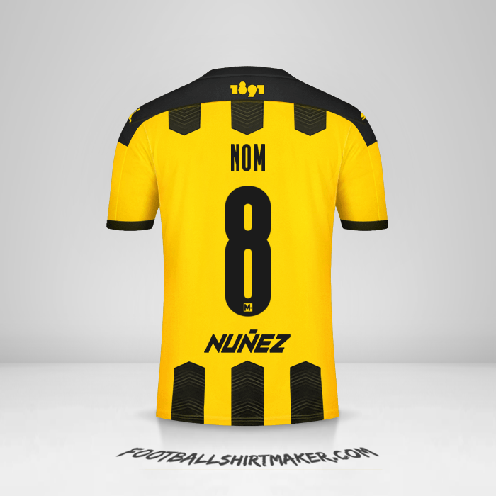 Maillot Peñarol 2021 -  nom - 8