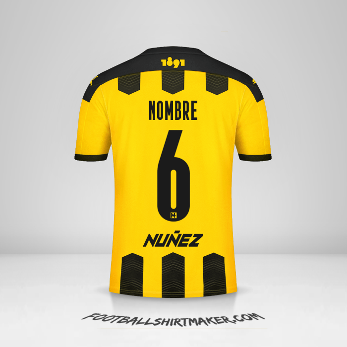 Jersey Peñarol 2021 -  nombre - 6