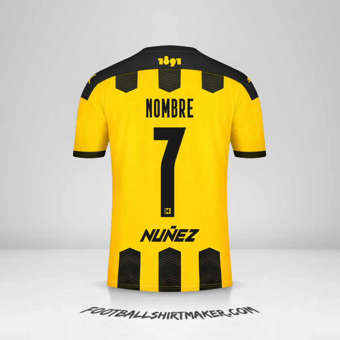 Jersey Peñarol 2021 -  nombre - 7