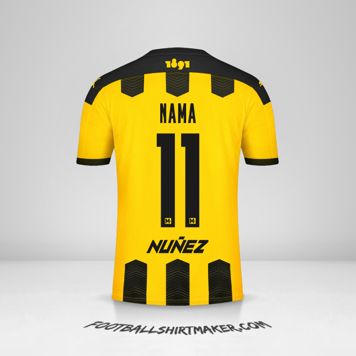 Jersey Peñarol 2021 -  nama - 11