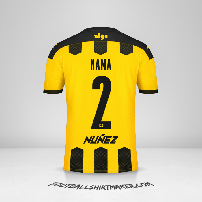 Jersey Peñarol 2021 -  nama - 2