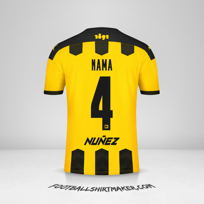 Jersey Peñarol 2021 -  nama - 4