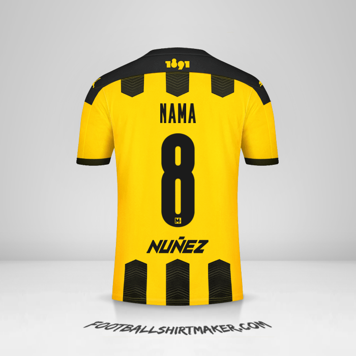 Jersey Peñarol 2021 -  nama - 8