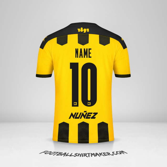 Shirt Peñarol 2021 -  name - 10