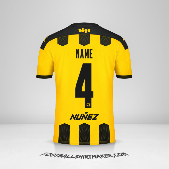 Shirt Peñarol 2021 -  name - 4