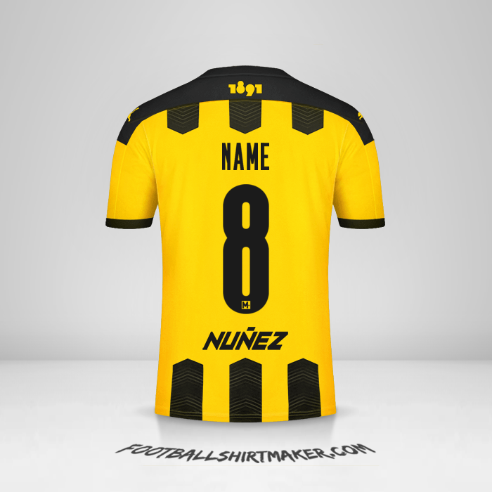 Shirt Peñarol 2021 -  name - 8