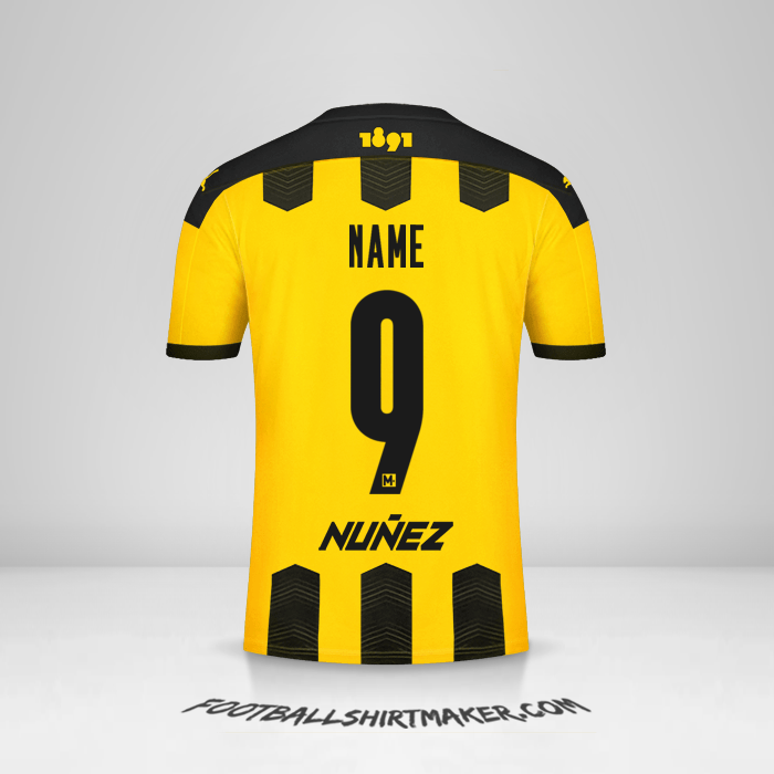Shirt Peñarol 2021 -  name - 9