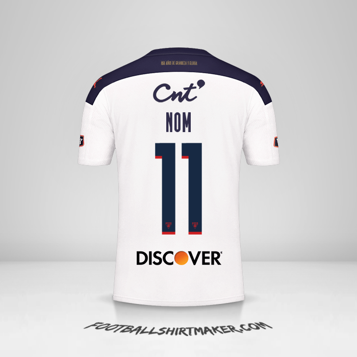 Maillot Liga de Quito 2021 -  nom - 11